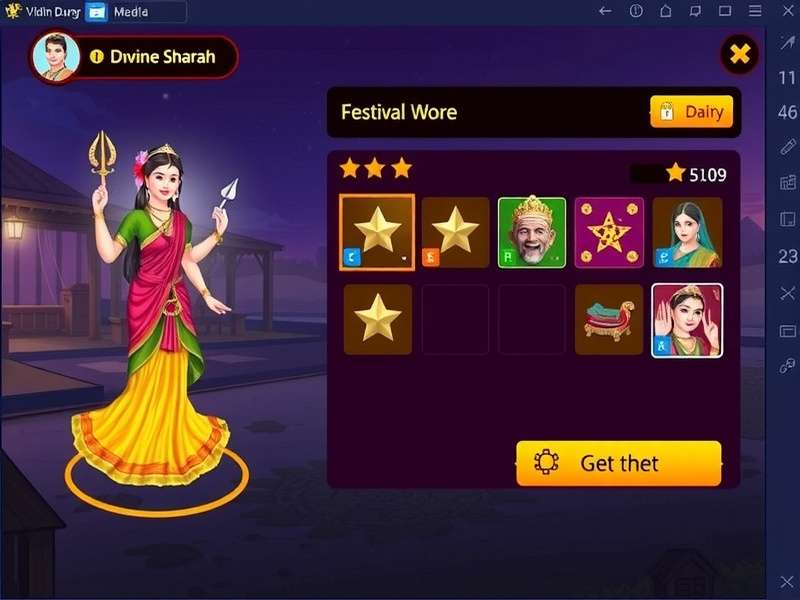 Divine Durga Journey character customization